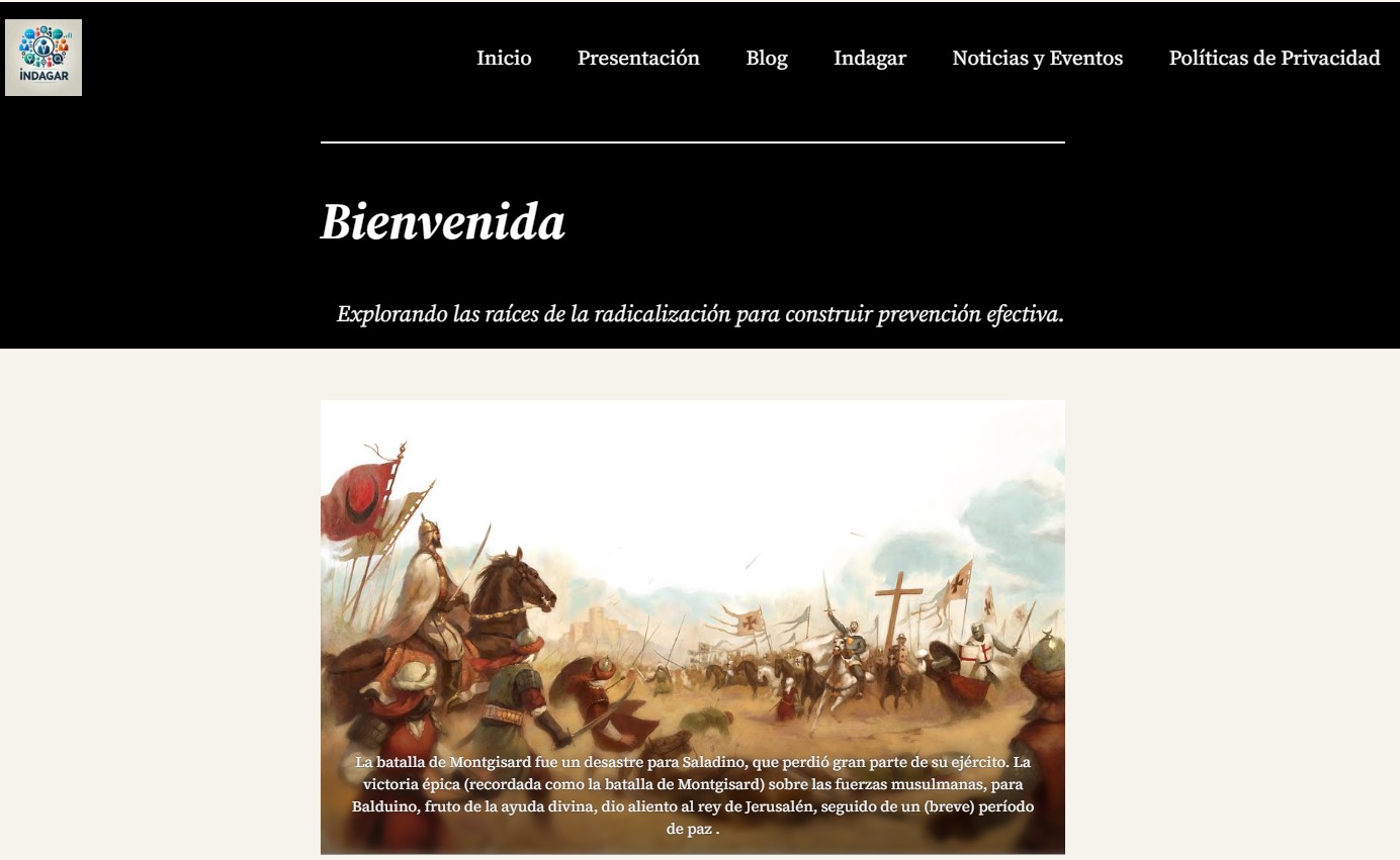 Inicio página web Desvivirporlayihad